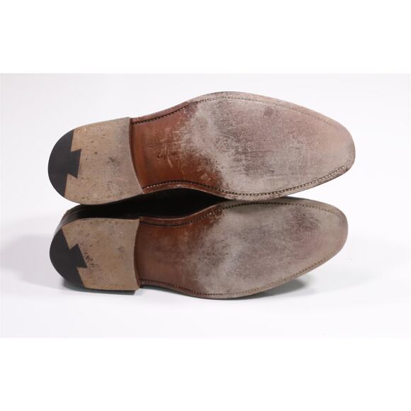Sid Mashburn Brown Suede Wingtip Oxford Dress Shoes Made in England UK 10.5 main image 9